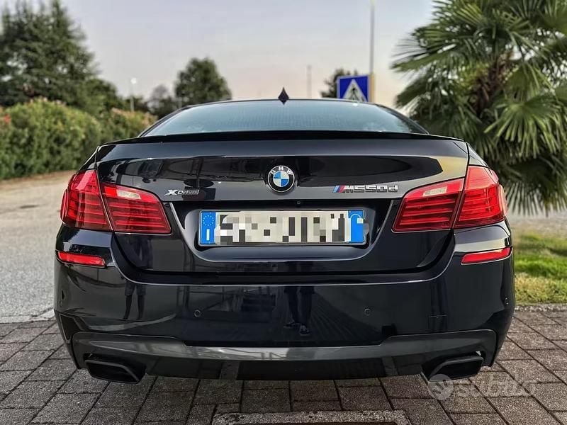 Usata BMW M550 381 CV (280 kW) 2014 Nero Berlina