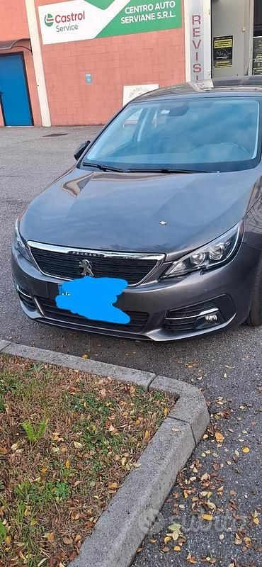 Usata Peugeot 308 Allure 131 CV (96 kW) 2018 Grigio Berlina