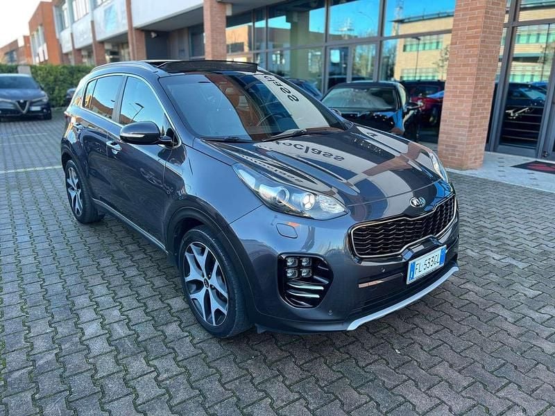 Grigio Usata 2017 Kia Sportage GT-Line S SUV | 15.999 € (Buon prezzo) - Immagine 1/4