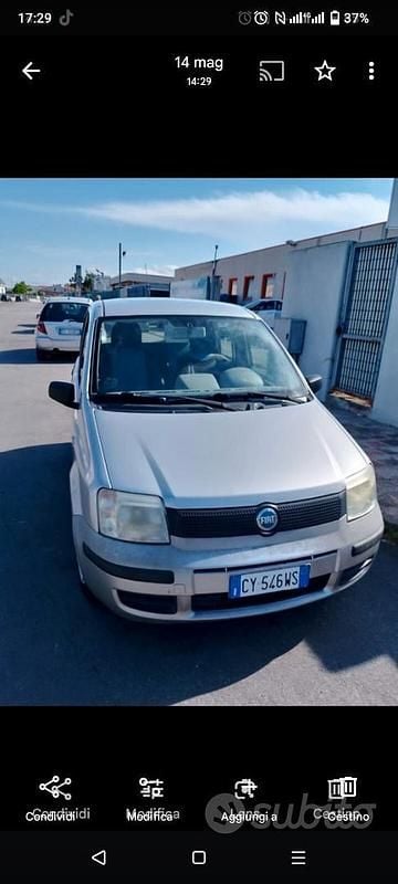 Grigio Usata 2006 Fiat Panda Active Tre volumi | 2199 € (Buon prezzo) - Immagine 1/3