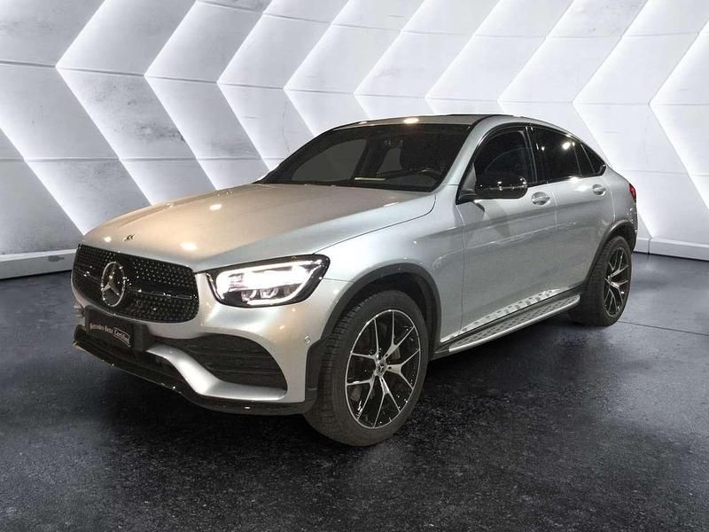 Usata Mercedes GLC220 Premium 194 CV (142 kW) 2021 Argento Coupé