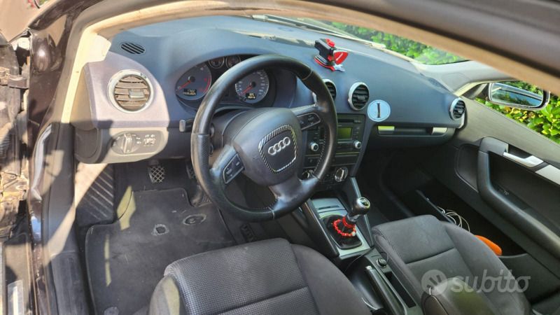 Usata Audi A3 116 CV (85 kW) 2011 Nero Berlina