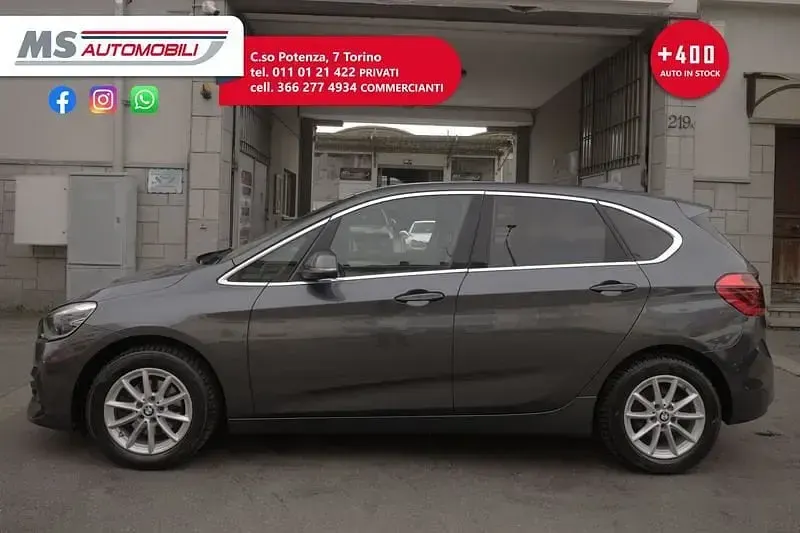 Usata BMW 216 Active Tourer Comfort Edition 116 CV (85 kW) 2018 Grigio Monovolume