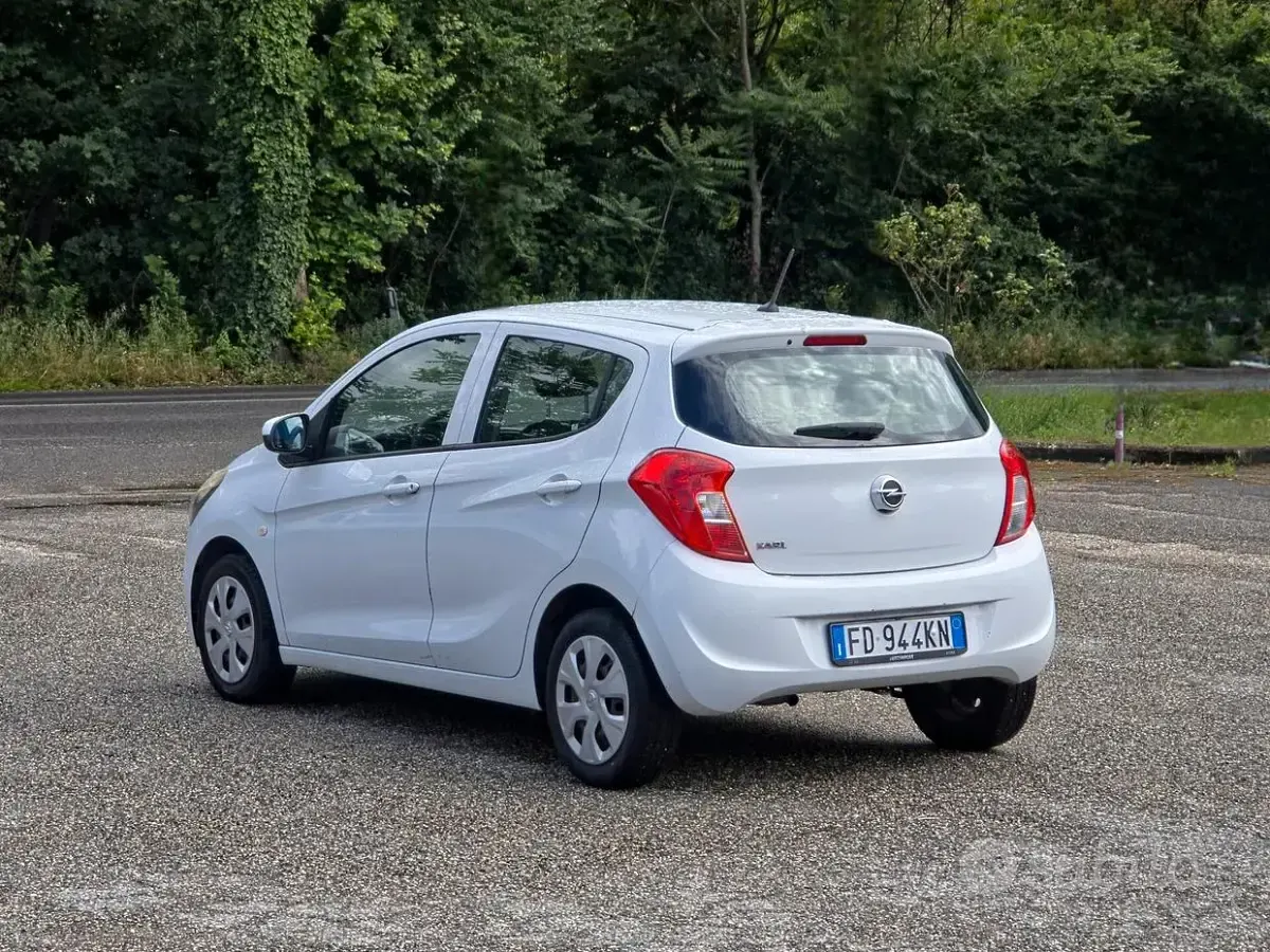 Usata Opel Karl 73 CV (53 kW) 2016 Bianco Utilitaria