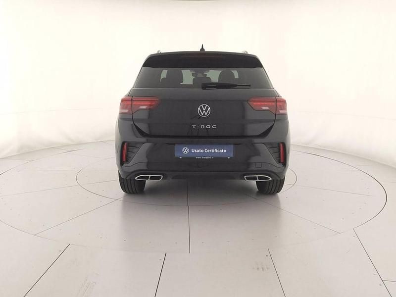 Usata VW T-Roc R-line 150 CV (110 kW) 2023 Deep black perlato SUV