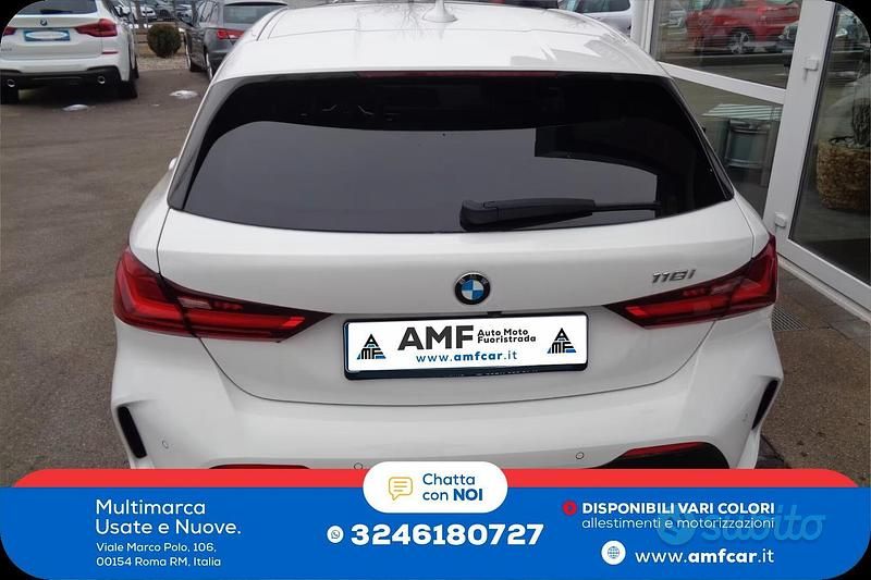 Usata BMW 118 M Sport 136 CV (100 kW) 2024 Bianco Utilitaria