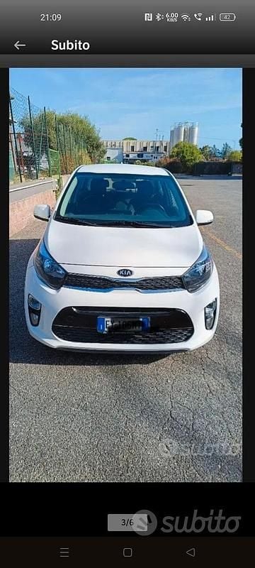 Usata Kia Picanto 2019 Bianco Utilitaria