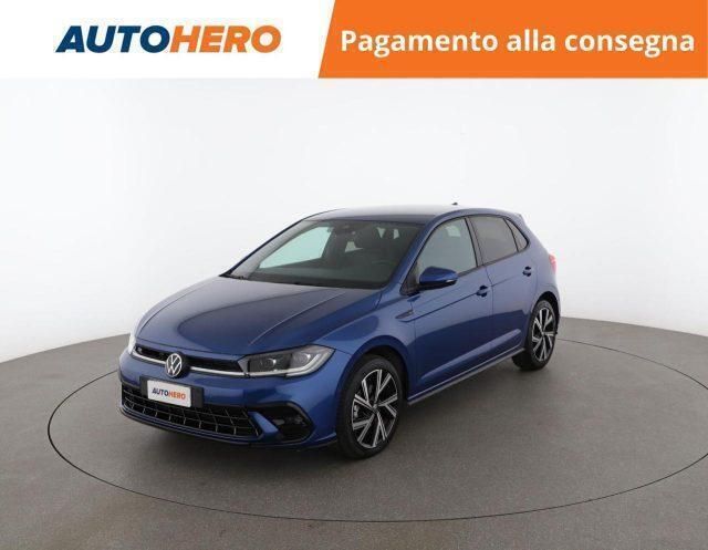 Blu Usata 2022 VW Polo R-line Tre volumi | 20.899 € (Buon prezzo) - Immagine 1/2