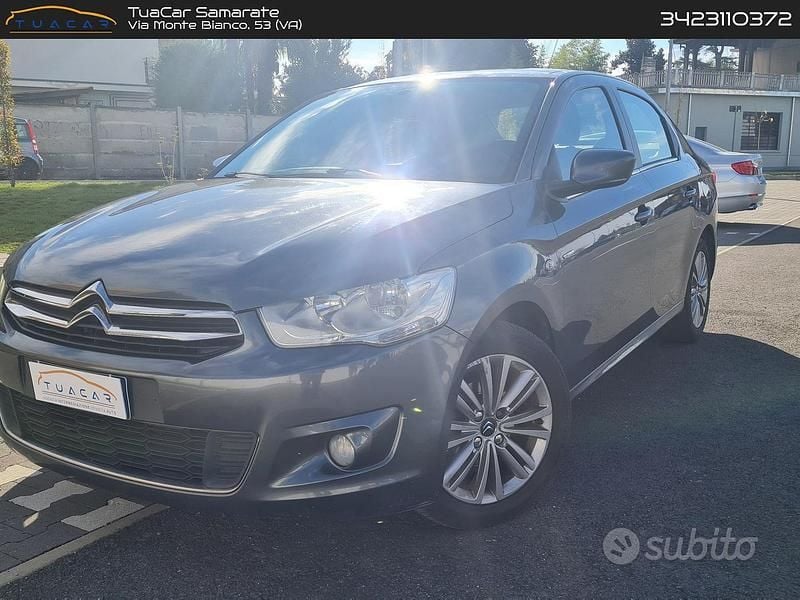 Grigio Usata 2014 Citroën C-Elysee I Exclusive Tre volumi | 4000 € (Ottimo prezzo) - Immagine 1/4