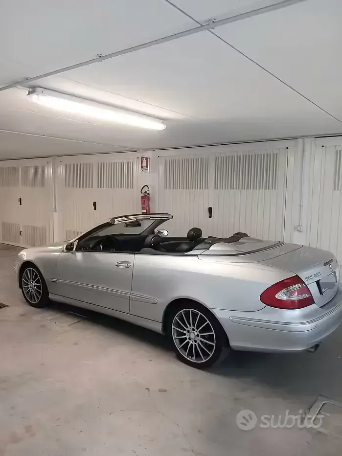 Usata Mercedes CLK200 2003 Grigio Cabrio