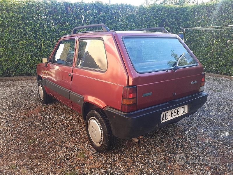 Usata Fiat Panda 1995 Rosso Utilitaria
