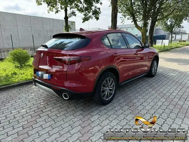 Usata Alfa Romeo Stelvio 190 CV (139 kW) 2018 Rosso SUV