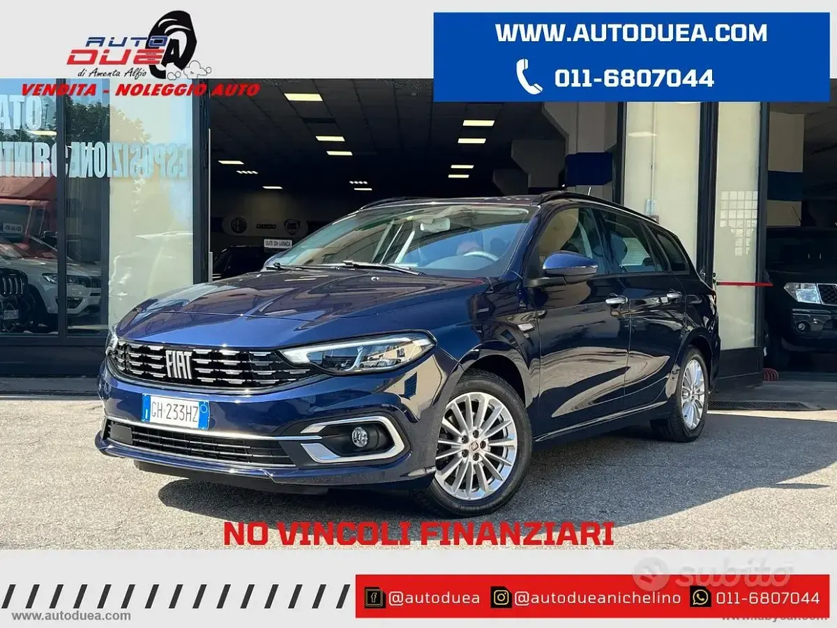 Usata Fiat Tipo Business 131 CV (96 kW) 2021 Blu Station wagon