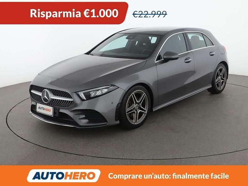 Usata Mercedes A180 Premium 116 CV (85 kW) 2020 Grigio Berlina