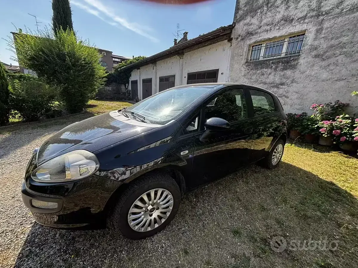 Usata Fiat Punto Evo 77 CV (56 kW) 2010 Nero Utilitaria