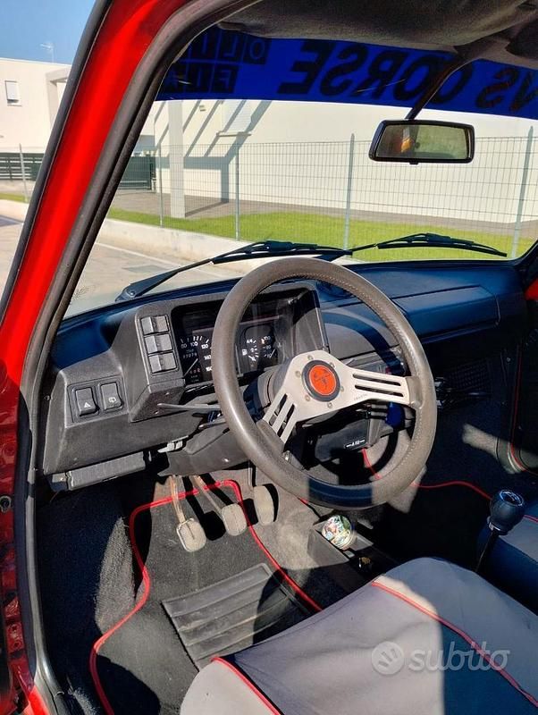 Usata Autobianchi A112 1983 Rosso Utilitaria