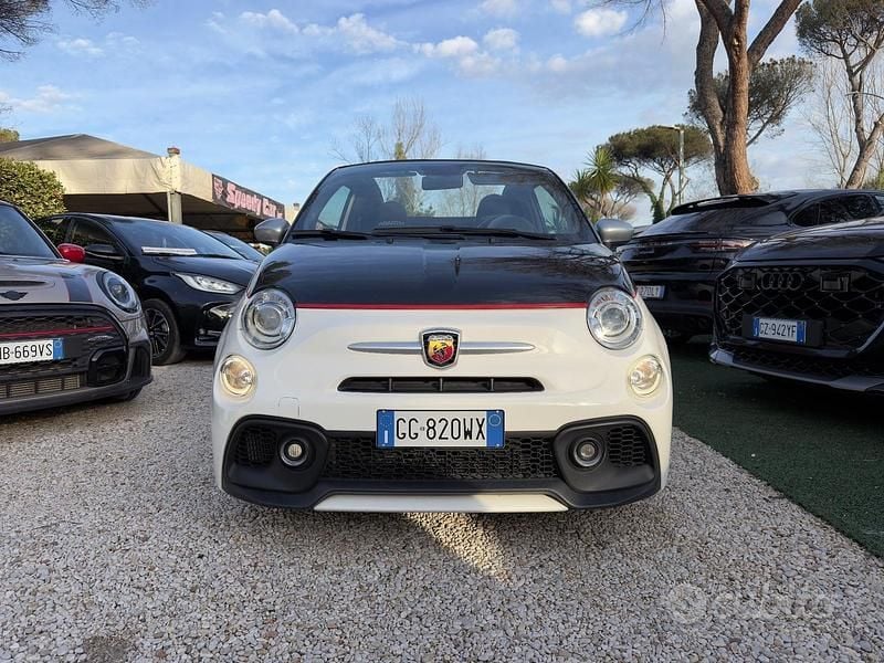 Usata Abarth 595C Turismo 165 CV (121 kW) 2021 Bianco Cabrio