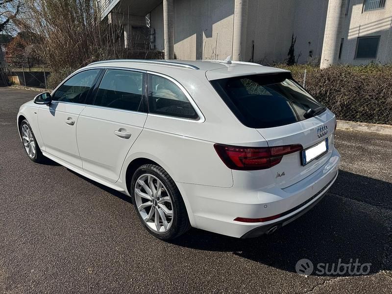 Usata Audi A4 S-Line 122 CV (89 kW) 2017 Bianco Station wagon