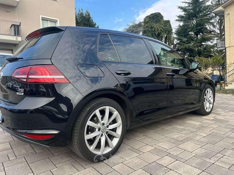Usata VW Golf VII Highline 125 CV (91 kW) 2017 Nero Berlina