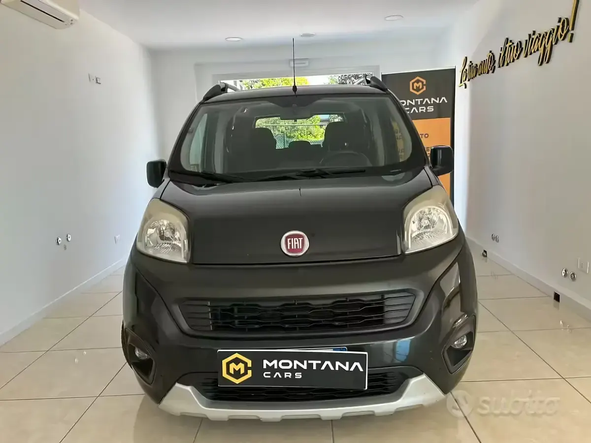Usata Fiat Qubo Trekking 80 CV (58 kW) 2016 Nero Monovolume