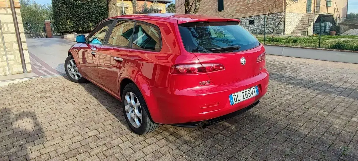 Usata Alfa Romeo 159 Exclusive 150 CV (110 kW) 2007 Rosso Station wagon