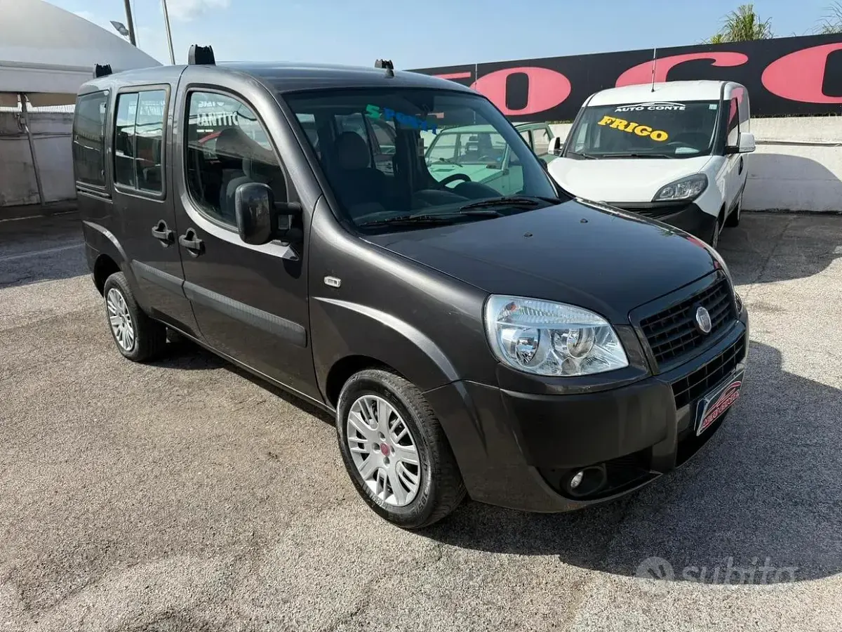 Usata Fiat Doblò Dynamic 120 CV (88 kW) 2009 Grigio Monovolume