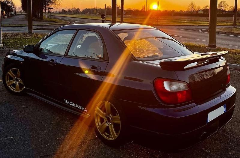 Usado Subaru Impreza 218 CV (160 kW) 2001 Azul Berlina