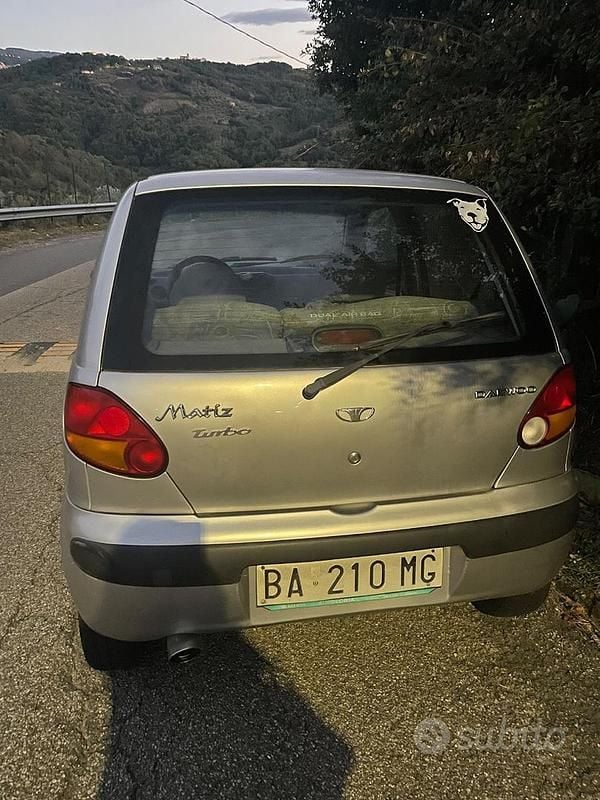 Usata Chevrolet Matiz 1999 Grigio Utilitaria