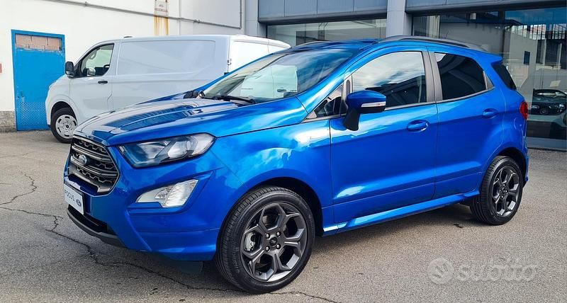 Usata Ford Ecosport ST 125 CV (91 kW) 2021 Blu/azzurro SUV