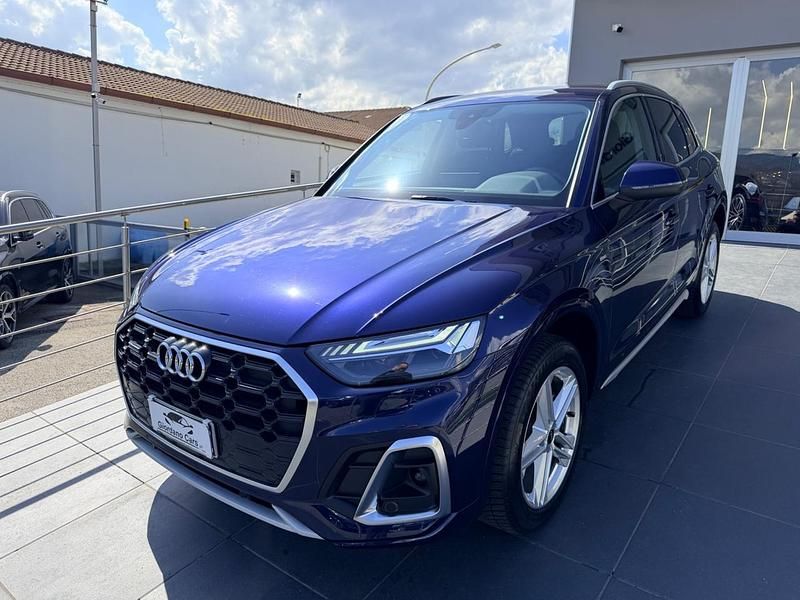 Usata Audi Q5 Ambiente 203 CV (149 kW) 2021 Blu SUV