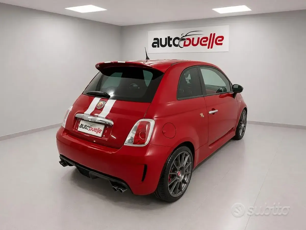 Usata Abarth 500 Esseesse 135 CV (99 kW) 2009 Rosso Utilitaria