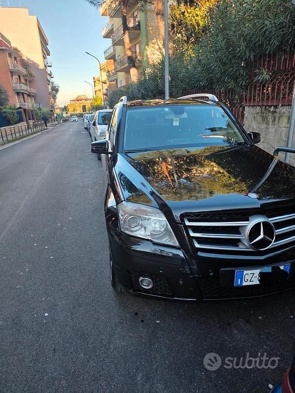 Usata Mercedes GLK220 170 CV (125 kW) 2012 Nero SUV