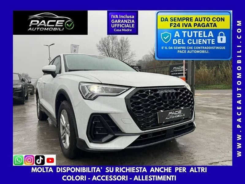 Bianco Nuova 2025 Audi Q3 Sportback Advanced SUV | 44.700 € (Ottimo prezzo) - Immagine 1/4