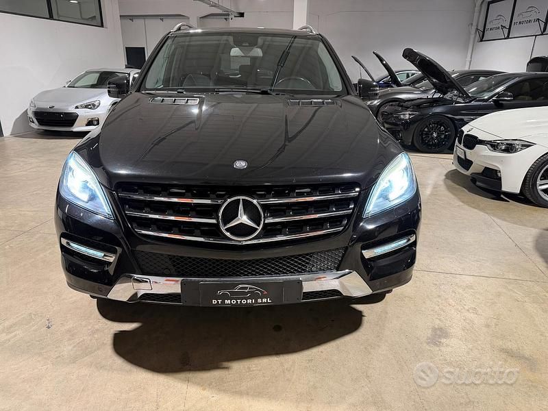 Usata Mercedes ML350 Premium 258 CV (189 kW) 2013 Nero SUV