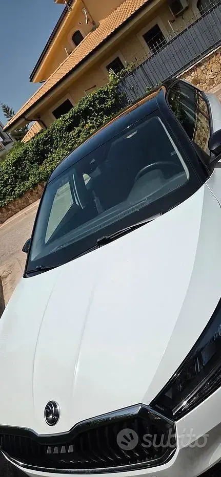 Usata Skoda Fabia 95 CV (69 kW) 2023 Bianco Utilitaria