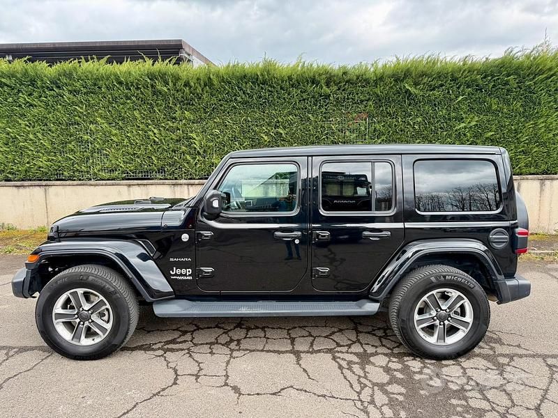 Usata Jeep Wrangler Sahara 2021 Nero SUV