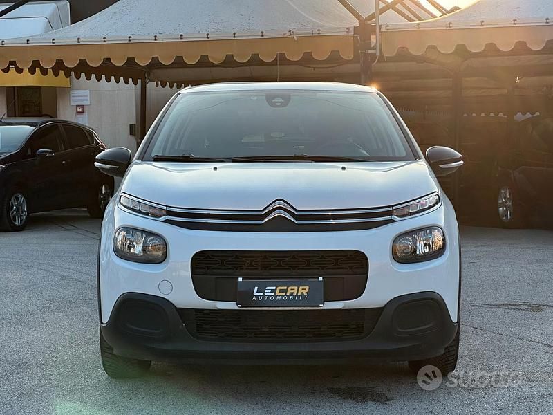 Usata Citroën C3 Feel 83 CV (61 kW) 2019 Bianco Utilitaria