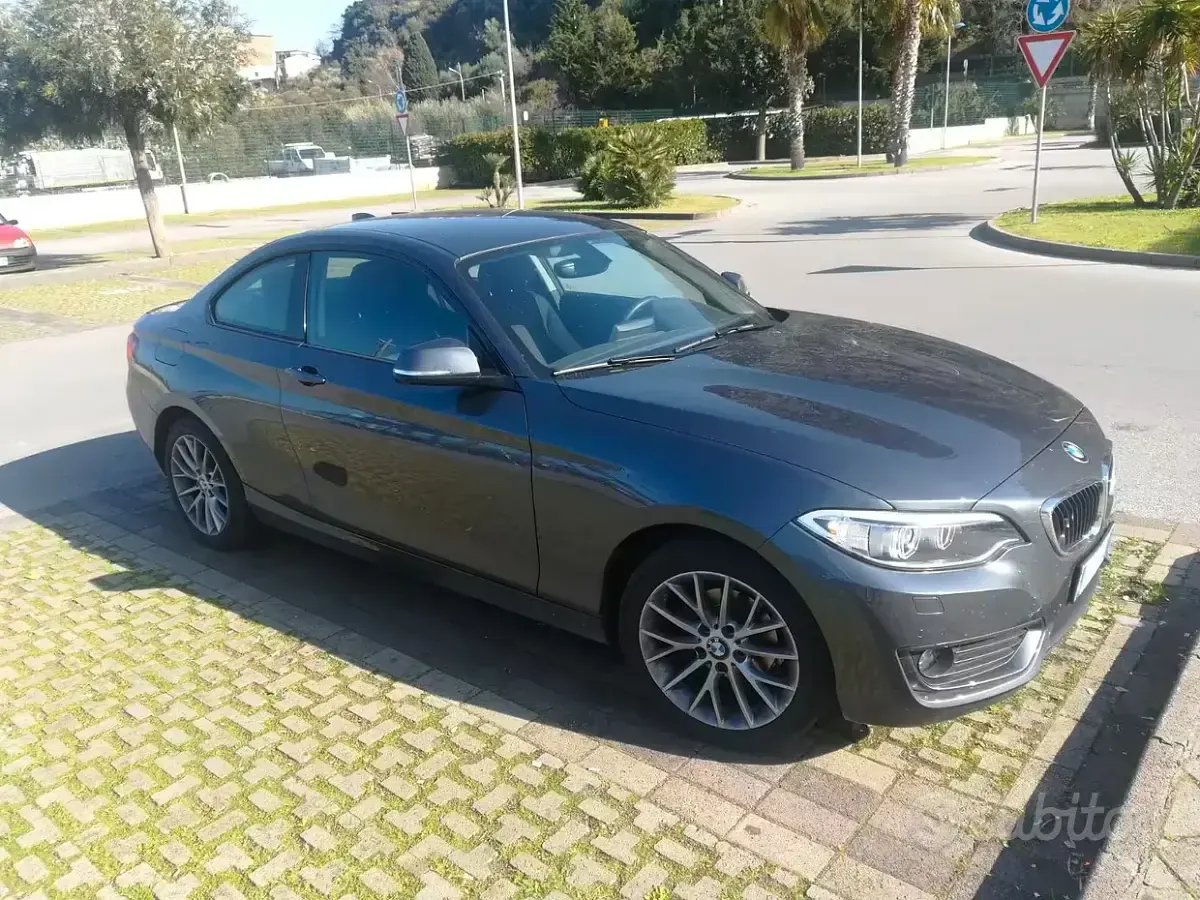 Usata BMW 218 150 CV (110 kW) 2018 Grigio Coupé