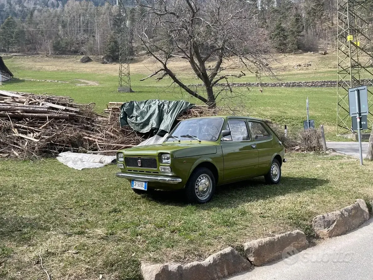 Usata Fiat 127 1970 Verde Utilitaria