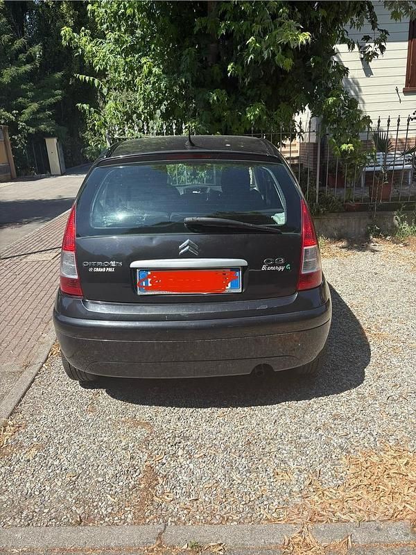 Usata Citroën C3 95 CV (69 kW) 2009 Nero Utilitaria