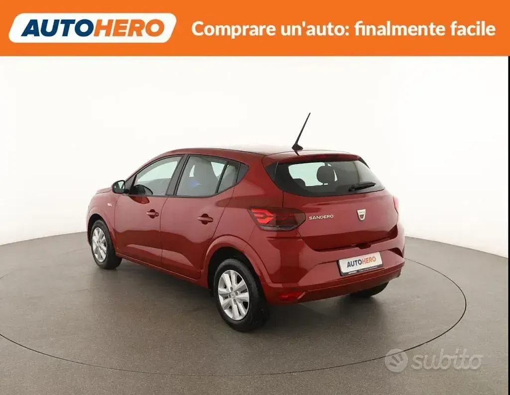 Usata Dacia Sandero 90 CV (66 kW) 2022 Rosso Berlina