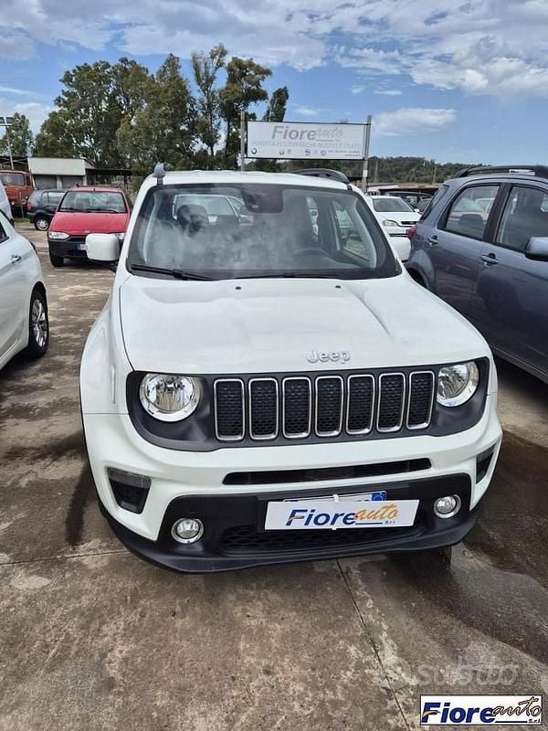 Usata Jeep Renegade Longitude 120 CV (88 kW) 2019 Bianco SUV