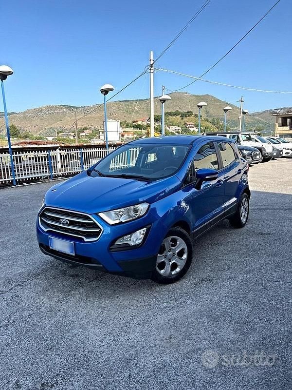 Usata Ford Ecosport 95 CV (69 kW) 2021 Blu SUV