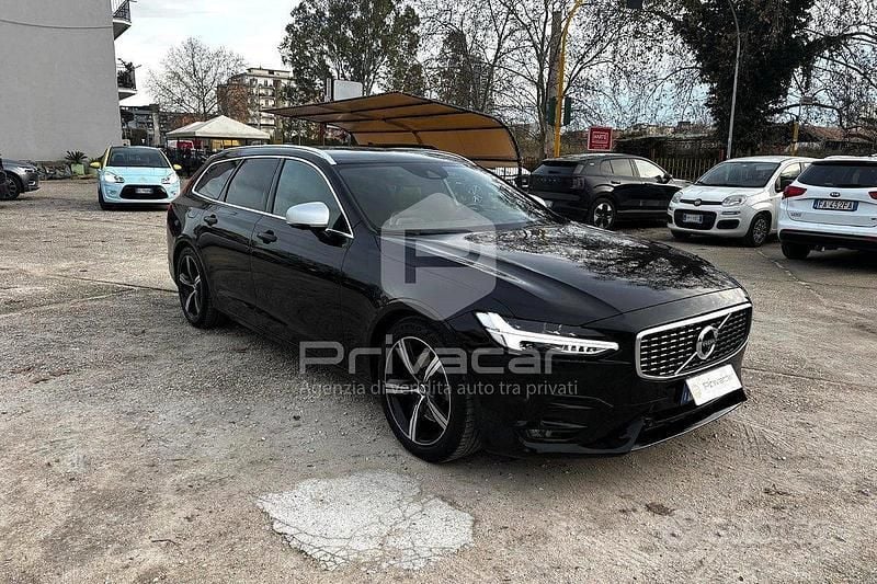 Usata Volvo V90 R-Design 190 CV (139 kW) 2017 Nero Station wagon