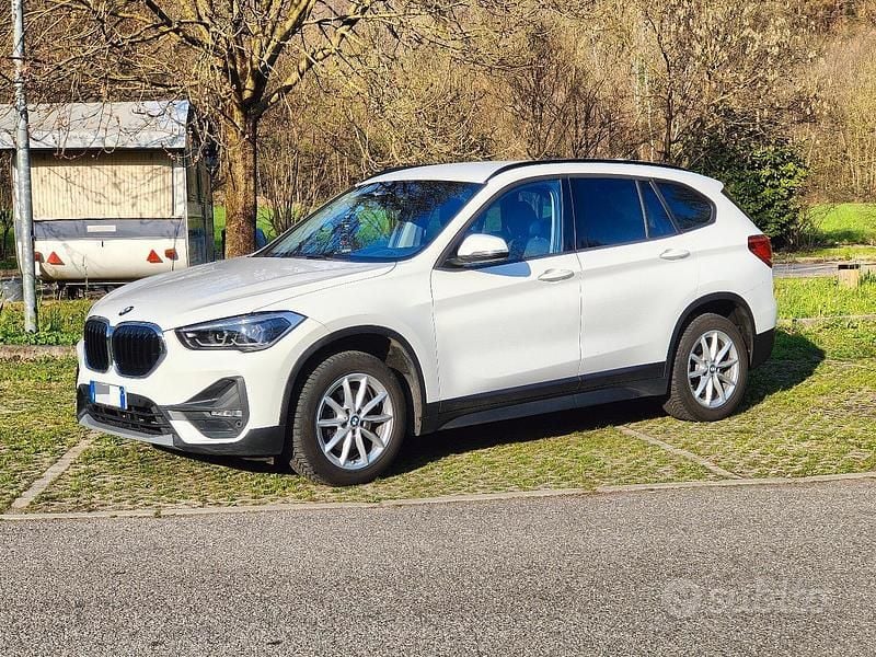 Usata BMW X1 Advantage 150 CV (110 kW) 2021 Bianco SUV