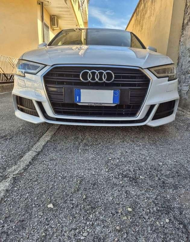 Usata Audi A3 110 CV (80 kW) 2018 Bianco Berlina