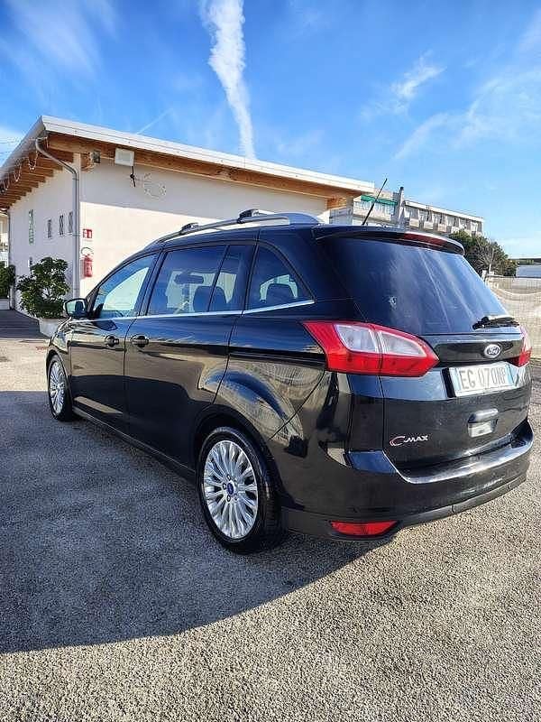 Usata Ford Grand C-Max Titanium 116 CV (85 kW) 2011 Nero Monovolume