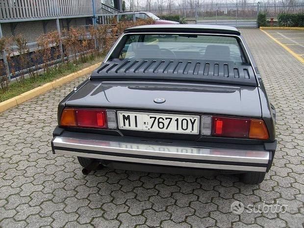 Usata Fiat X 1/9 86 CV (63 kW) 1981 Nero Cabrio