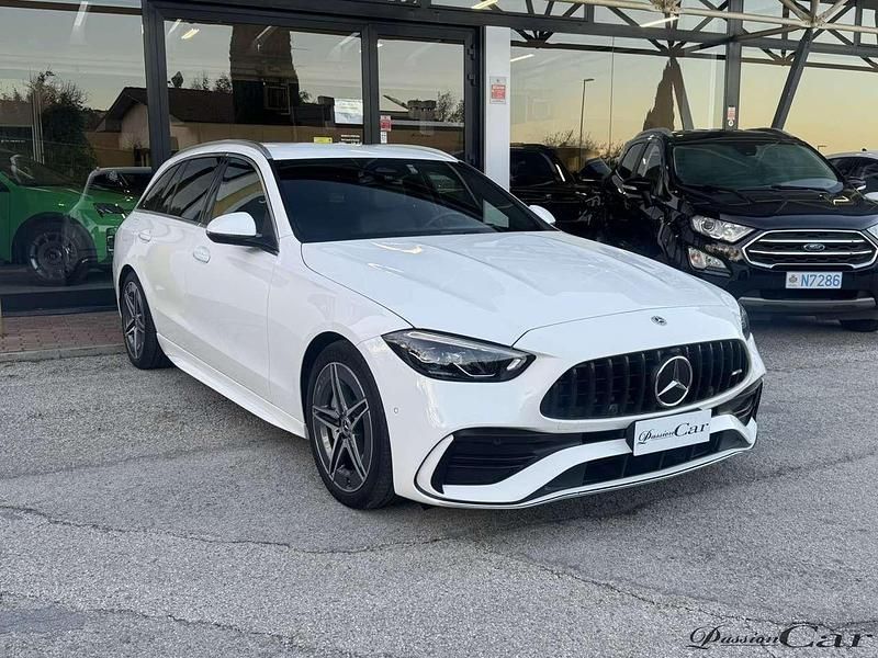Usata Mercedes C220 Premium 200 CV (147 kW) 2023 Bianco Station wagon