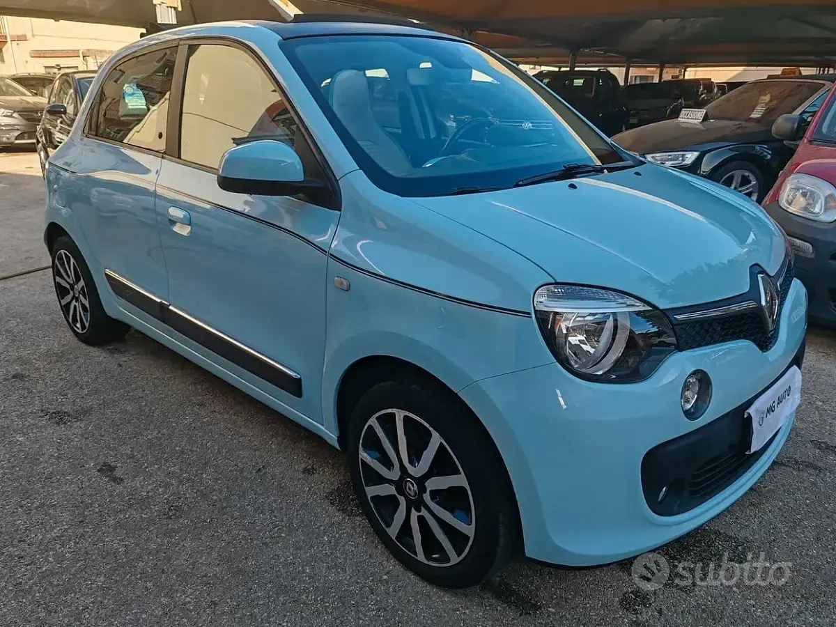 Usata Renault Twingo SE 69 CV (50 kW) 2015 Blu Utilitaria